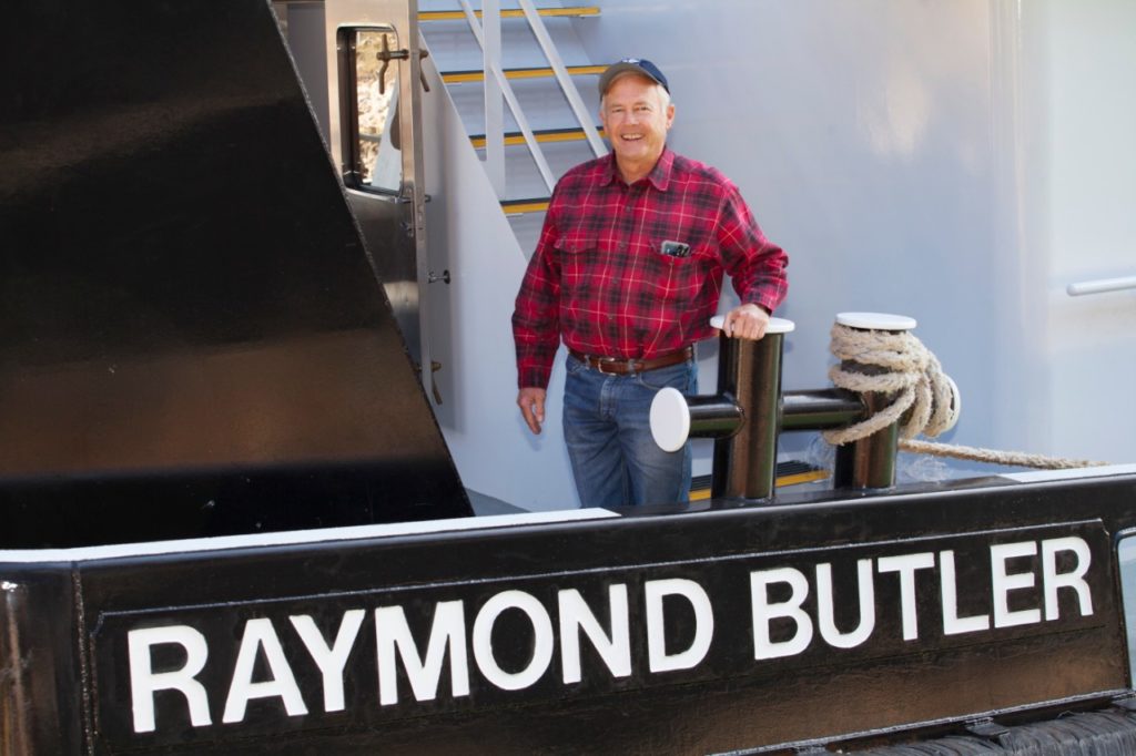 Raymond-Butler-aboard-his-namesake-towboat